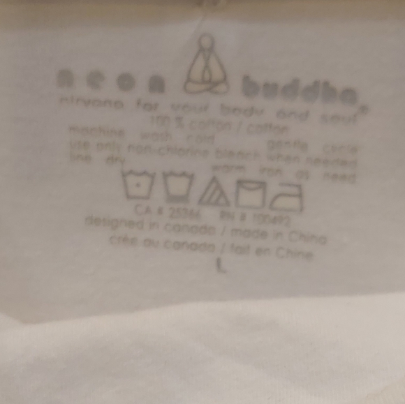 Neon Buddha Cowl Neck Top - Picture 3 of 7